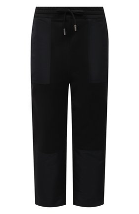 Женские хлопковые брюки ALEXANDER MCQUEEN черного цвета по цене 56900 руб., арт. 662148/QLABG | Фото 1 Женские хлопковые брюки ALEXANDER MCQUEEN черного цвета, арт. 662148/QLABG | Фото 1 (Материал внешний: Хлопок; Женское Кросс-КТ: Брюки-одежда; Силуэт Ж (брюки и джинсы): Прямые; Стили: Спорт-шик; Длина (брюки, джинсы): Укороченные)