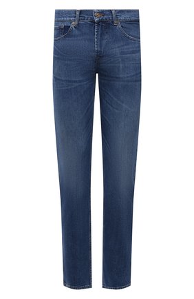 Мужские джинсы 7 FOR ALL MANKIND синего цвета по цене 24200 руб., арт. JSMSK850GB | Фото 1 Мужские джинсы 7 FOR ALL MANKIND синего цвета, арт. JSMSK850GB | Фото 1 (Длина (брюки, джинсы): Стандартные; Материал внешний: Хлопок, Деним; Силуэт М (брюки): Прямые; Стили: Кэжуэл; Кросс-КТ: Деним; Детали: Потертости)