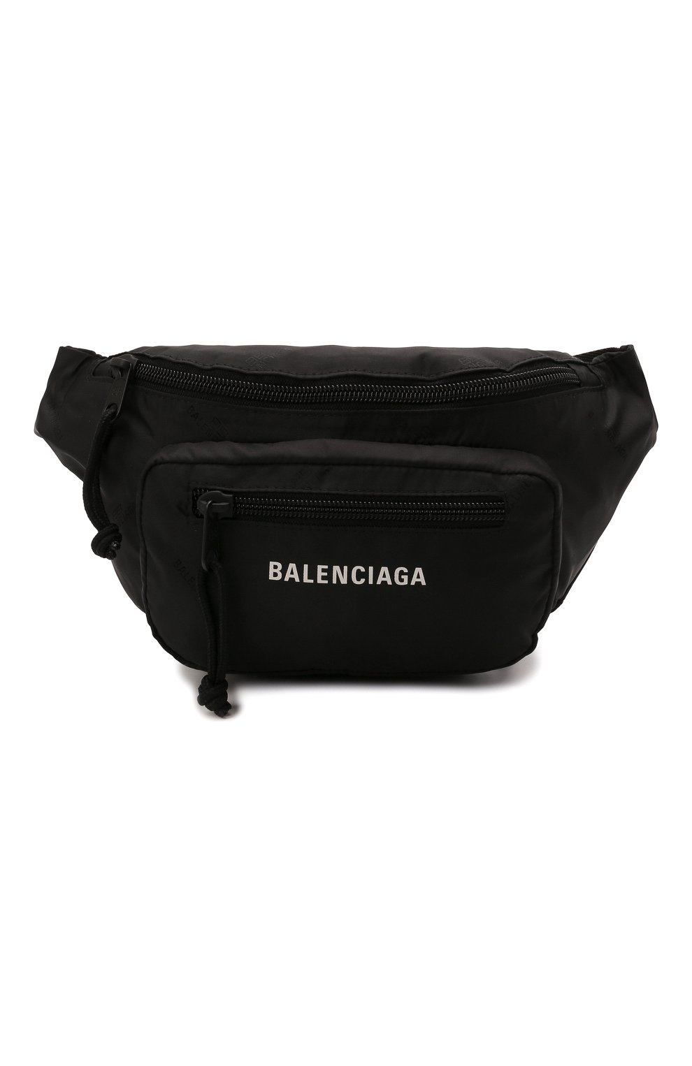 Мужская текстильная поясная сумка explorer BALENCIAGA черного цвета, арт. 656086/2UA3X | Фото 1 (Случай: Повседневный; Размер: medium; Ремень/цепочка: На ремешке; Материал: Текстиль)