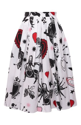 Женская хлопковая юбка ALEXANDER MCQUEEN разноцветного цвета по цене 109000 руб., арт. 666300/QCAEN | Фото 1 Женская хлопковая юбка ALEXANDER MCQUEEN разноцветного цвета, арт. 666300/QCAEN | Фото 1 (Длина Ж (юбки, платья, шорты): Миди; Материал внешний: Хлопок; Стили: Романтичный; Женское Кросс-КТ: Юбка-одежда; Региональные ограничения белый список (Axapta Mercury): RU)
