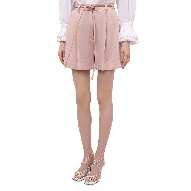 фото Шорты изо льна и вискозы zimmermann