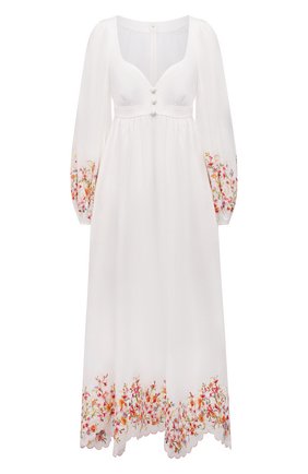 Женское льняное платье ZIMMERMANN белого цвета по цене 89950 руб., арт. 1488DMAE | Фото 1 Женское льняное платье ZIMMERMANN белого цвета, арт. 1488DMAE | Фото 1