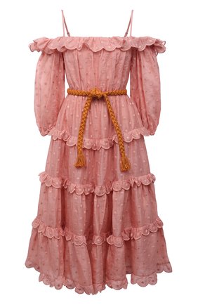 Женское платье ZIMMERMANN розового цвета по цене 120500 руб., арт. 1629DMAE | Фото 1 Женское платье ZIMMERMANN розового цвета, арт. 1629DMAE | Фото 1
