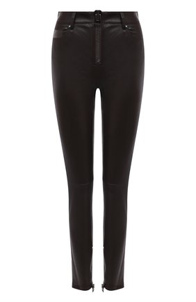 Женские кожаные брюки TOM FORD коричневого цвета по цене 227500 руб., арт. PAL672-LEX224 | Фото 1 Женские кожаные брюки TOM FORD коричневого цвета, арт. PAL672-LEX224 | Фото 1 (Женское Кросс-КТ: Брюки-одежда; Силуэт Ж (брюки и джинсы): Узкие; Длина (брюки, джинсы): Стандартные, Укороченные; Стили: Гламурный; Материал внешний: Натуральная кожа)