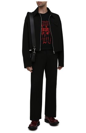 Мужские кожаные дерби ALEXANDER MCQUEEN бордового цвета по цене 63800 руб., арт. 652663/WHZ80 | Фото 2 Мужские кожаные дерби ALEXANDER MCQUEEN бордового цвета, арт. 652663/WHZ80 | Фото 2
