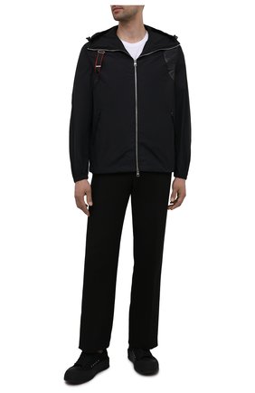 Мужская куртка ALEXANDER MCQUEEN черного цвета по цене 121000 руб., арт. 662324/QRR21 | Фото 2 Мужская куртка ALEXANDER MCQUEEN черного цвета, арт. 662324/QRR21 | Фото 2