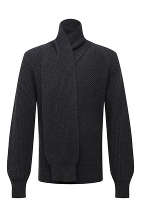 Мужской шерстяной свитер ALEXANDER MCQUEEN серого цвета по цене 93950 руб., арт. 663615/Q1AUR | Фото 1 Мужской шерстяной свитер ALEXANDER MCQUEEN серого цвета, арт. 663615/Q1AUR | Фото 1