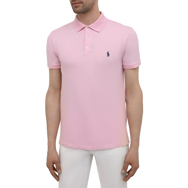 фото Хлопковое поло polo ralph lauren