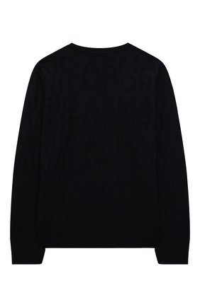 Детский пуловер EMPORIO ARMANI темно-синего цвета по цене 10950 руб., арт. 6K4M50/4M1CZ | Фото 2 Детский пуловер EMPORIO ARMANI темно-синего цвета, арт. 6K4M50/4M1CZ | Фото 2 (Материал внешний: Синтетический материал, Шерсть; Мальчики Кросс-КТ: Пуловер-одежда; Рукава: Длинные; Мальчики-школьная форма: Свитеры; Ростовка одежда: 10 - 11 лет | 140 - 146см, 13 - 15 лет | 158 см, 16 лет | 164 см, 4 года | 104 см, 5 лет | 110 см, 6 лет | 116 см, 7 лет | 122 см, 8 лет | 128 см)