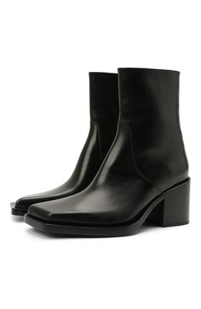 Мужские кожаные сапоги cut BALENCIAGA черного цвета по цене 95950 руб., арт. 653993/WBBW1 | Фото 1 Мужские кожаные сапоги cut BALENCIAGA черного цвета, арт. 653993/WBBW1 | Фото 1