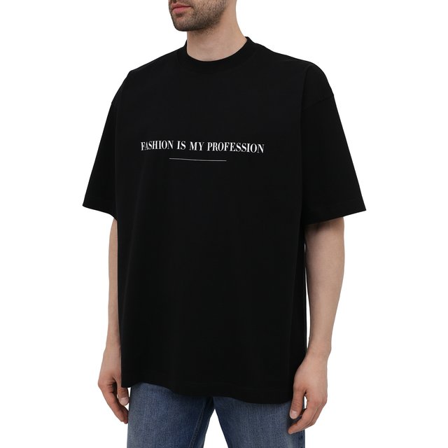 фото Хлопковая футболка vetements