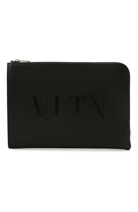 Мужская кожаная папка для документов vltn VALENTINO черного цвета по цене 62700 руб., арт. WY2B0457/GUI | Фото 1 Мужская кожаная папка для документов vltn VALENTINO черного цвета, арт. WY2B0457/GUI | Фото 1