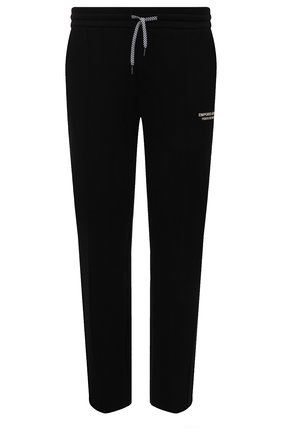 Мужские хлопковые брюки EMPORIO ARMANI черного цвета по цене 18050 руб., арт. 6K1P67/1JHSZ | Фото 1 Мужские хлопковые брюки EMPORIO ARMANI черного цвета, арт. 6K1P67/1JHSZ | Фото 1