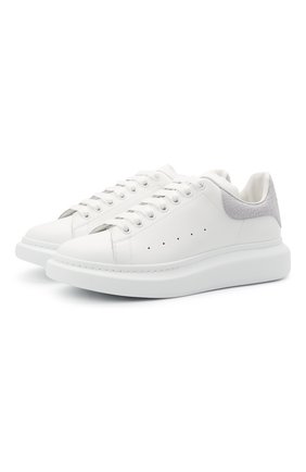 Мужские кожаные кеды ALEXANDER MCQUEEN белого цвета по цене 41650 руб., арт. 625162/WHZ4K | Фото 1 Мужские кожаные кеды ALEXANDER MCQUEEN белого цвета, арт. 625162/WHZ4K | Фото 1