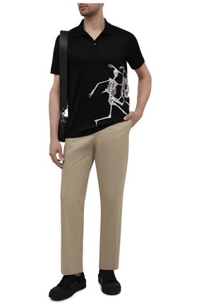 Мужские текстильные кеды ALEXANDER MCQUEEN черного цвета по цене 41100 руб., арт. 654594/W4MV7 | Фото 2 Мужские текстильные кеды ALEXANDER MCQUEEN черного цвета, арт. 654594/W4MV7 | Фото 2