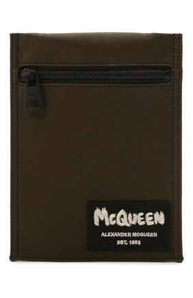 Мужская текстильная сумка ALEXANDER MCQUEEN хаки цвета по цене 19250 руб., арт. 663099/1AAB1 | Фото 1 Мужская текстильная сумка ALEXANDER MCQUEEN хаки цвета, арт. 663099/1AAB1 | Фото 1 (Ремень/цепочка: На ремешке)