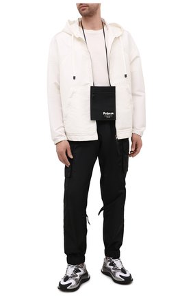 Мужская текстильная сумка ALEXANDER MCQUEEN черного цвета по цене 21200 руб., арт. 663099/1AAB1 | Фото 2 Мужская текстильная сумка ALEXANDER MCQUEEN черного цвета, арт. 663099/1AAB1 | Фото 2