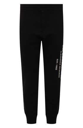 Мужские хлопковые джоггеры ALEXANDER MCQUEEN черного цвета по цене 59950 руб., арт. 662580/QRZ71 | Фото 1 Мужские хлопковые джоггеры ALEXANDER MCQUEEN черного цвета, арт. 662580/QRZ71 | Фото 1
