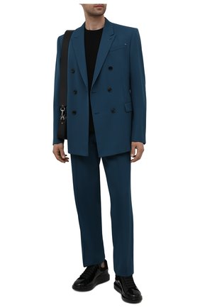 Мужская хлопковая футболка ALEXANDER MCQUEEN черного цвета по цене 28500 руб., арт. 662486/QRX04 | Фото 2 Мужская хлопковая футболка ALEXANDER MCQUEEN черного цвета, арт. 662486/QRX04 | Фото 2