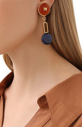 Женские серьги CRYSTALLINE JEWELLERY разноцветного цвета по цене 15180 руб., арт. 317FA | Фото 2 Женские серьги CRYSTALLINE JEWELLERY разноцветного цвета, арт. 317FA | Фото 2