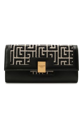 Женские кожаный кошелек 1945 BALMAIN черно-белого цвета по цене 75900 руб., арт. WN10N112/TJLX | Фото 1 Женские кожаный кошелек 1945 BALMAIN черно-белого цвета, арт. WN10N112/TJLX | Фото 1
