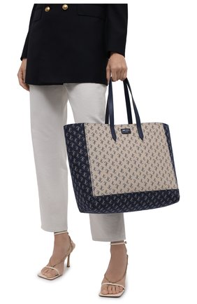 Женский сумка-тоут laylin JIMMY CHOO синего цвета по цене 96450 руб., арт. LAYLIN T0TE/JQQ | Фото 2 Женский сумка-тоут laylin JIMMY CHOO синего цвета, арт. LAYLIN T0TE/JQQ | Фото 2