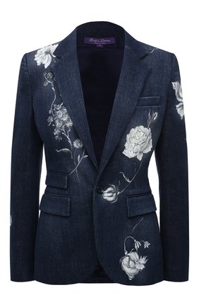 Женский джинсовый жакет RALPH LAUREN темно-синего цвета по цене 249000 руб., арт. 290840795 | Фото 1 Женский джинсовый жакет RALPH LAUREN темно-синего цвета, арт. 290840795 | Фото 1 (Длина (для топов): Стандартные; Рукава: Длинные; Материал подклада: Купро; Материал внешний: Хлопок; Кросс-КТ: Деним; Стили: Гламурный; Случай: Коктейльный; Женское Кросс-КТ: Жакет-одежда; 1-2-бортные: Однобортные)