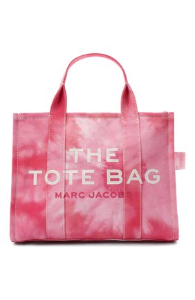 Женский сумка-тоут the traveller small MARC JACOBS (THE) розового цвета по цене 24250 руб., арт. H014M02PF21 | Фото 1 Женский сумка-тоут the traveller small MARC JACOBS (THE) розового цвета, арт. H014M02PF21 | Фото 1