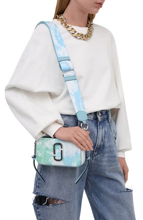 Женская сумка snapshot small MARC JACOBS (THE) голубого цвета по цене 37700 руб., арт. H122L01PF21 | Фото 2 Женская сумка snapshot small MARC JACOBS (THE) голубого цвета, арт. H122L01PF21 | Фото 2