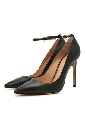 Женские кожаные туфли GIANVITO ROSSI черного цвета по цене 56600 руб., арт. G22022.15RIC.NAPNER0 | Фото 1 Женские кожаные туфли GIANVITO ROSSI черного цвета, арт. G22022.15RIC.NAPNER0 | Фото 1
