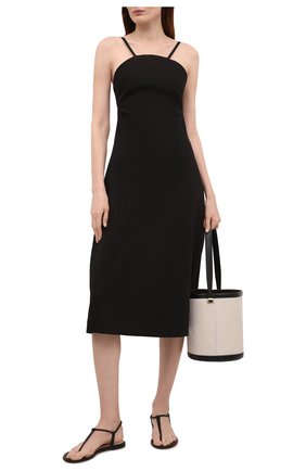 Женские кожаные сандалии GIANVITO ROSSI черного цвета по цене 52900 руб., арт. G32059.05CU0.NAPNER0 | Фото 2 Женские кожаные сандалии GIANVITO ROSSI черного цвета, арт. G32059.05CU0.NAPNER0 | Фото 2