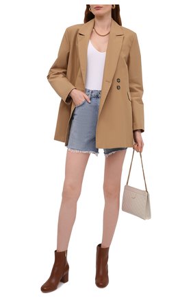 Женские кожаные ботильоны GIANVITO ROSSI коричневого цвета по цене 68850 руб., арт. G70510.60RIC.VILCU0I | Фото 2 Женские кожаные ботильоны GIANVITO ROSSI коричневого цвета, арт. G70510.60RIC.VILCU0I | Фото 2