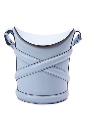 Женская сумка curve small ALEXANDER MCQUEEN светло-голубого цвета по цене 114500 руб., арт. 656467/1YB42 | Фото 1 Женская сумка curve small ALEXANDER MCQUEEN светло-голубого цвета, арт. 656467/1YB42 | Фото 1