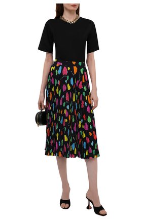Женская плиссированная юбка BALENCIAGA разноцветного цвета по цене 161500 руб., арт. 659067/TKL09 | Фото 2 Женская плиссированная юбка BALENCIAGA разноцветного цвета, арт. 659067/TKL09 | Фото 2 (Материал внешний: Синтетический материал; Женское Кросс-КТ: Юбка-одежда, юбка-плиссе; Длина Ж (юбки, платья, шорты): Миди; Стили: Гламурный)