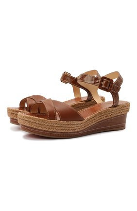 Женские кожаные босоножки almerio 60 CHRISTIAN LOUBOUTIN коричневого цвета по цене 64900 руб., арт. 3210229/ALMERI0 60 | Фото 1 Женские кожаные босоножки almerio 60 CHRISTIAN LOUBOUTIN коричневого цвета, арт. 3210229/ALMERI0 60 | Фото 1