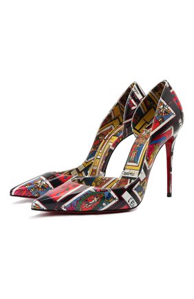 Женские кожаные туфли iriza 100 CHRISTIAN LOUBOUTIN разноцветного цвета по цене 61900 руб., арт. 3210323/IRIZA 100 | Фото 1 Женские кожаные туфли iriza 100 CHRISTIAN LOUBOUTIN разноцветного цвета, арт. 3210323/IRIZA 100 | Фото 1