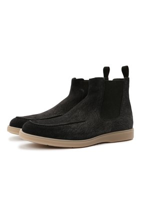Мужские замшевые челси SANTONI серого цвета по цене 58150 руб., арт. MGDG17690TAAATUMG80 | Фото 1 Мужские замшевые челси SANTONI серого цвета, арт. MGDG17690TAAATUMG80 | Фото 1