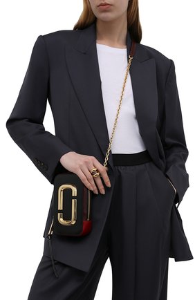 Женская сумка the hot shot small MARC JACOBS (THE) черного цвета по цене 31900 руб., арт. M0016765 | Фото 2 Женская сумка the hot shot small MARC JACOBS (THE) черного цвета, арт. M0016765 | Фото 2