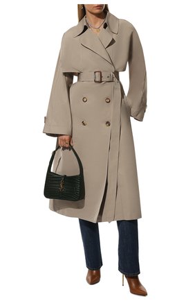 Женский тренч ALEXANDER MCQUEEN бежевого цвета по цене 209500 руб., арт. 661511/QEACM | Фото 2 Женский тренч ALEXANDER MCQUEEN бежевого цвета, арт. 661511/QEACM | Фото 2