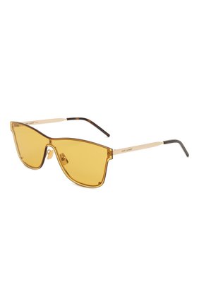 Женские солнцезащитные очки SAINT LAURENT желтого цвета по цене 33800 руб., арт. CLASSIC 11 M | Фото 1 Женские солнцезащитные очки SAINT LAURENT желтого цвета, арт. CLASSIC 11 M | Фото 1