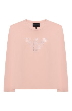 Детская комплект из двух лонгсливов EMPORIO ARMANI разноцветного цвета по цене 9700 руб., арт. 6K3D02/4J54Z | Фото 2 Детская комплект из двух лонгсливов EMPORIO ARMANI разноцветного цвета, арт. 6K3D02/4J54Z | Фото 2 (Материал внешний: Хлопок; Рукава: Длинные; Девочки Кросс-КТ: Лонгслив-одежда; Ростовка одежда: 10 - 11 лет | 140 - 146см, 13 - 15 лет | 158 см, 16 лет | 164 см, 4 года | 104 см, 5 лет | 110 см, 6 лет | 116 см, 7 лет | 122 см, 8 лет | 128 см)