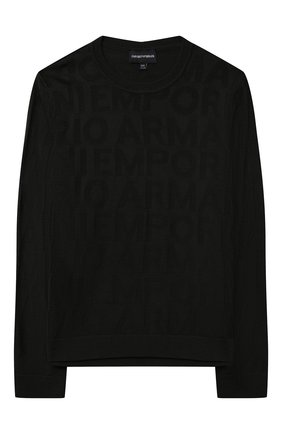 Детский пуловер EMPORIO ARMANI хаки цвета по цене 9950 руб., арт. 6K4M50/4M1CZ | Фото 1 Детский пуловер EMPORIO ARMANI хаки цвета, арт. 6K4M50/4M1CZ | Фото 1 (Материал внешний: Шерсть, Синтетический материал; Мальчики Кросс-КТ: Пуловер-одежда; Рукава: Длинные; Ростовка одежда: 10 - 11 лет | 140 - 146см, 13 - 15 лет | 158 см, 16 лет | 164 см, 4 года | 104 см, 5 лет | 110 см, 6 лет | 116 см, 7 лет | 122 см, 8 лет | 128 см)