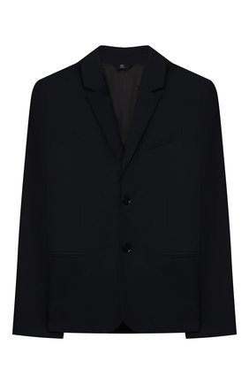 Детский пиджак EMPORIO ARMANI темно-синего цвета по цене 28050 руб., арт. 6K4GJH/4N4FZ | Фото 1 Детский пиджак EMPORIO ARMANI темно-синего цвета, арт. 6K4GJH/4N4FZ | Фото 1 (Материал внешний: Синтетический материал, Вискоза; Материал подклада: Синтетический материал; Рукава: Длинные; Кросс-КТ: пиджак; Мальчики-школьная форма: Пиджаки; Ростовка одежда: 10 - 11 лет | 140 - 146см, 13 - 15 лет | 158 см, 16 лет | 164 см, 4 года | 104 см, 5 лет | 110 см, 6 лет | 116 см, 7 лет | 122 см, 8 лет | 128 см, 9 лет | 134 см)
