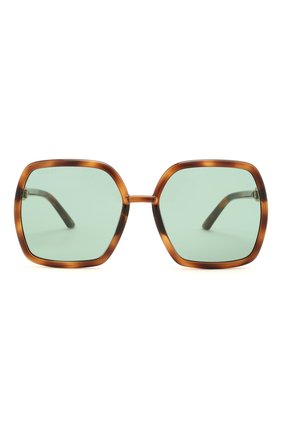 Женские солнцезащитные очки GUCCI коричневого цвета по цене 31900 руб., арт. GG0890SA 003 | Фото 3 Женские солнцезащитные очки GUCCI коричневого цвета, арт. GG0890SA 003 | Фото 3