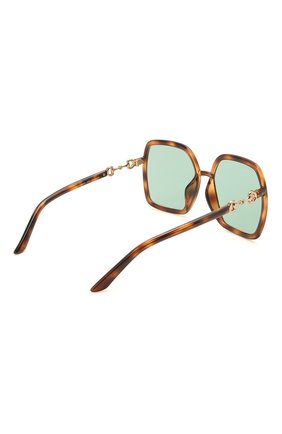 Женские солнцезащитные очки GUCCI коричневого цвета по цене 31900 руб., арт. GG0890SA 003 | Фото 4 Женские солнцезащитные очки GUCCI коричневого цвета, арт. GG0890SA 003 | Фото 4