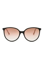 Женские солнцезащитные очки MONCLER черного цвета, арт. ML 0177 05T 56 с/з очки | Фото 3 (Материал: Пластик; Тип очков: С/з; Очки форма: Cat-eye)