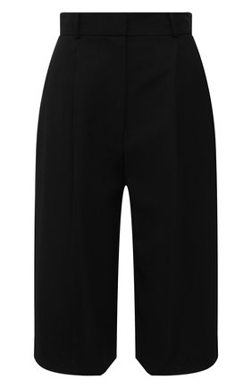 Женские шорты-бермуды LOW CLASSIC черного цвета по цене 23800 руб., арт. L0W21SS_SR02BK | Фото 1 Женские шорты-бермуды LOW CLASSIC черного цвета, арт. L0W21SS_SR02BK | Фото 1 (Материал внешний: Синтетический материал; Длина Ж (юбки, платья, шорты): До колена; Женское Кросс-КТ: Шорты-одежда; Стили: Кэжуэл)