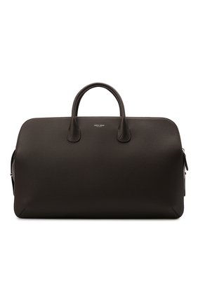 Мужская кожаная дорожная сумка GIORGIO ARMANI темно-коричневого цвета по цене 244000 руб., арт. Y2Q212/YQA9E | Фото 1 Мужская кожаная дорожная сумка GIORGIO ARMANI темно-коричневого цвета, арт. Y2Q212/YQA9E | Фото 1 (Материал: Натуральная кожа; Ремень/цепочка: На ремешке)