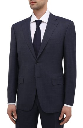 Мужской шерстяной костюм CANALI темно-синего цвета по цене 152500 руб., арт. 13290/31/BR02786 | Фото 2 Мужской шерстяной костюм CANALI темно-синего цвета, арт. 13290/31/BR02786 | Фото 2