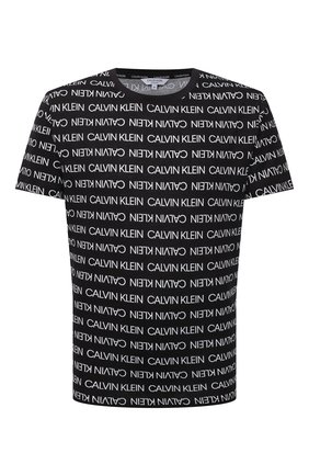 Мужская хлопковая футболка CALVIN KLEIN черного цвета по цене 5460 руб., арт. KM0KM00598 | Фото 1 Мужская хлопковая футболка CALVIN KLEIN черного цвета, арт. KM0KM00598 | Фото 1